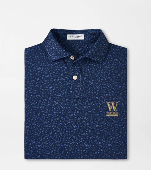 Wofford Batter Up Youth Performance Jersey Polo