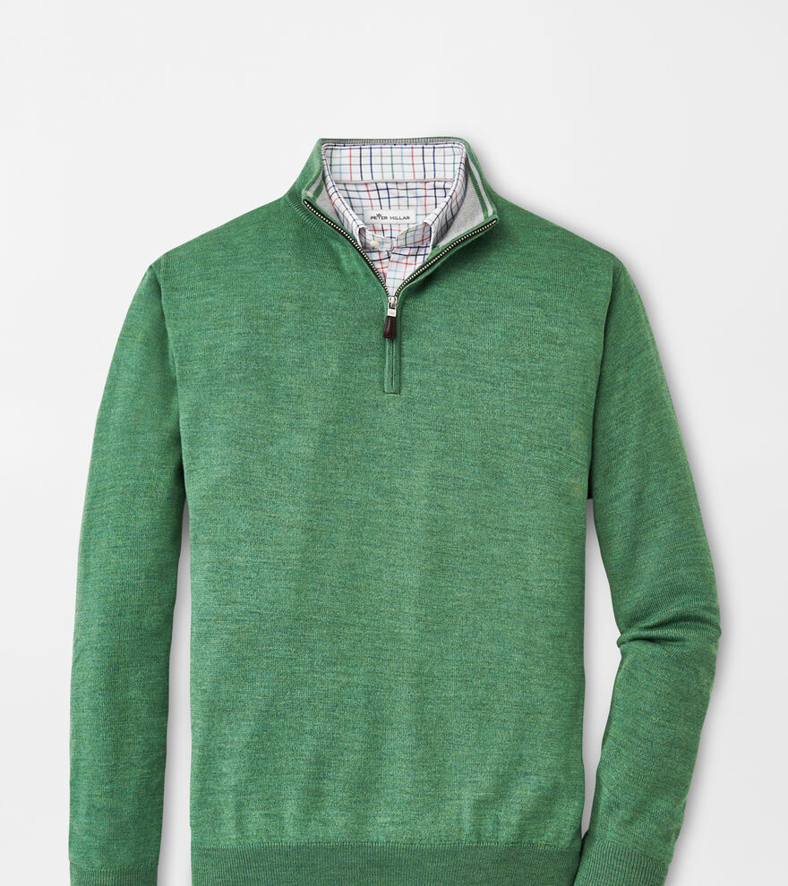 Crown Soft Merino-Silk Quarter-Zip image number 1