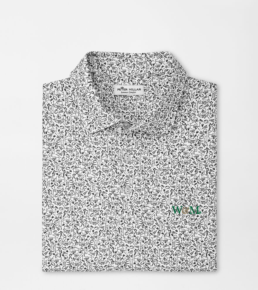 William & Mary Game Day Performance Jersey Polo image number 1