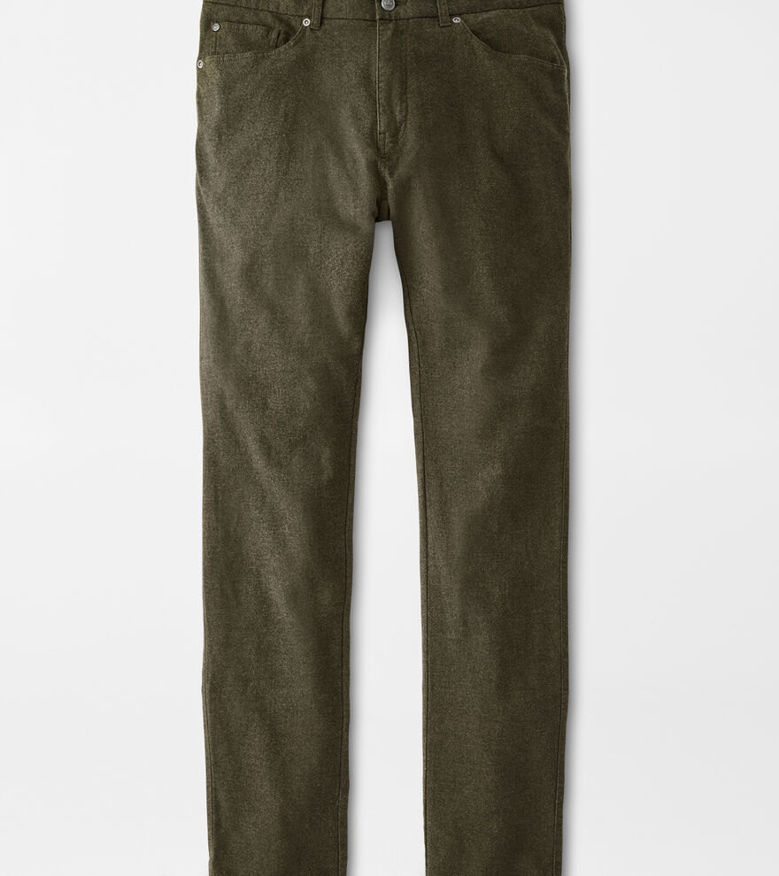 Cotton Flannel Five-Pocket Pant