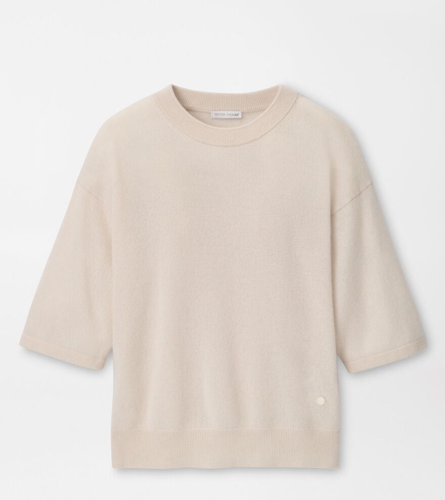 Summer Cashmere Short Sleeve Sweater image number 1