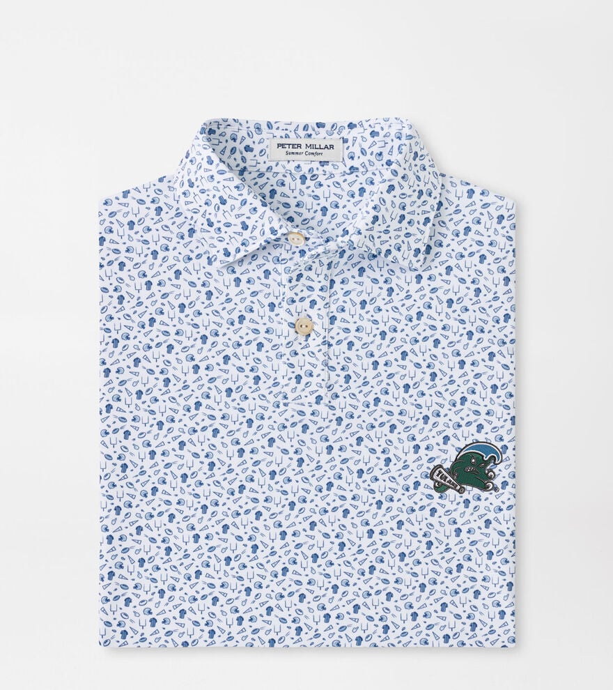 Tulane Green Wave Kick Off Youth Performance Jersey Polo image number 1