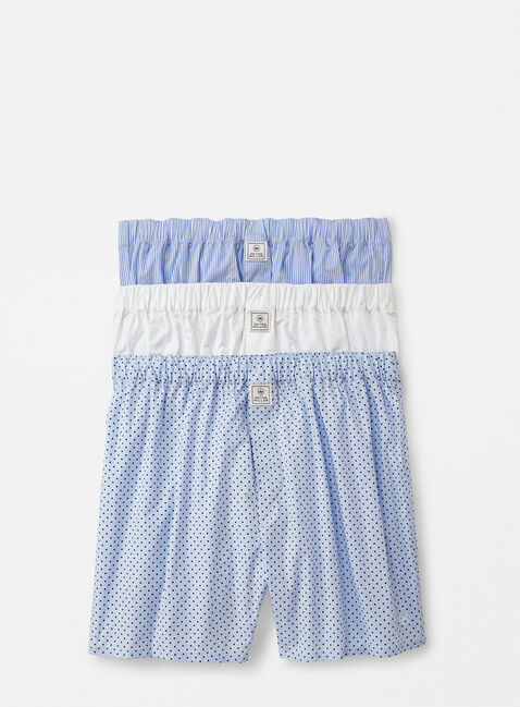 Dempsey Three Pack Cotton Boxer Peter Millar