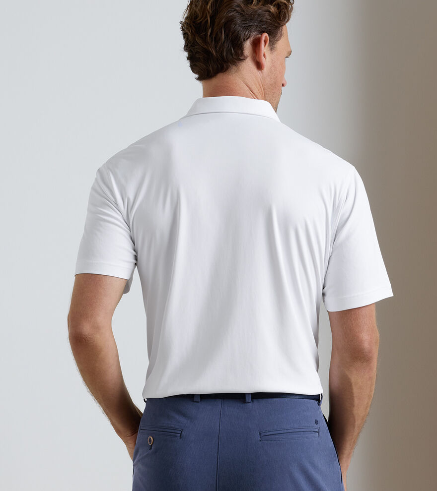 Featherweight M&eacute;lange Performance Polo image number 3