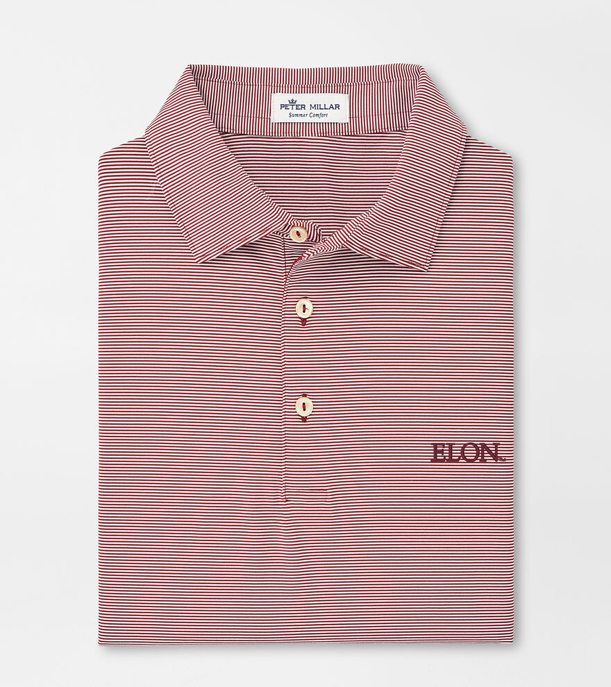Elon Jubilee Stripe Performance Polo image number 1