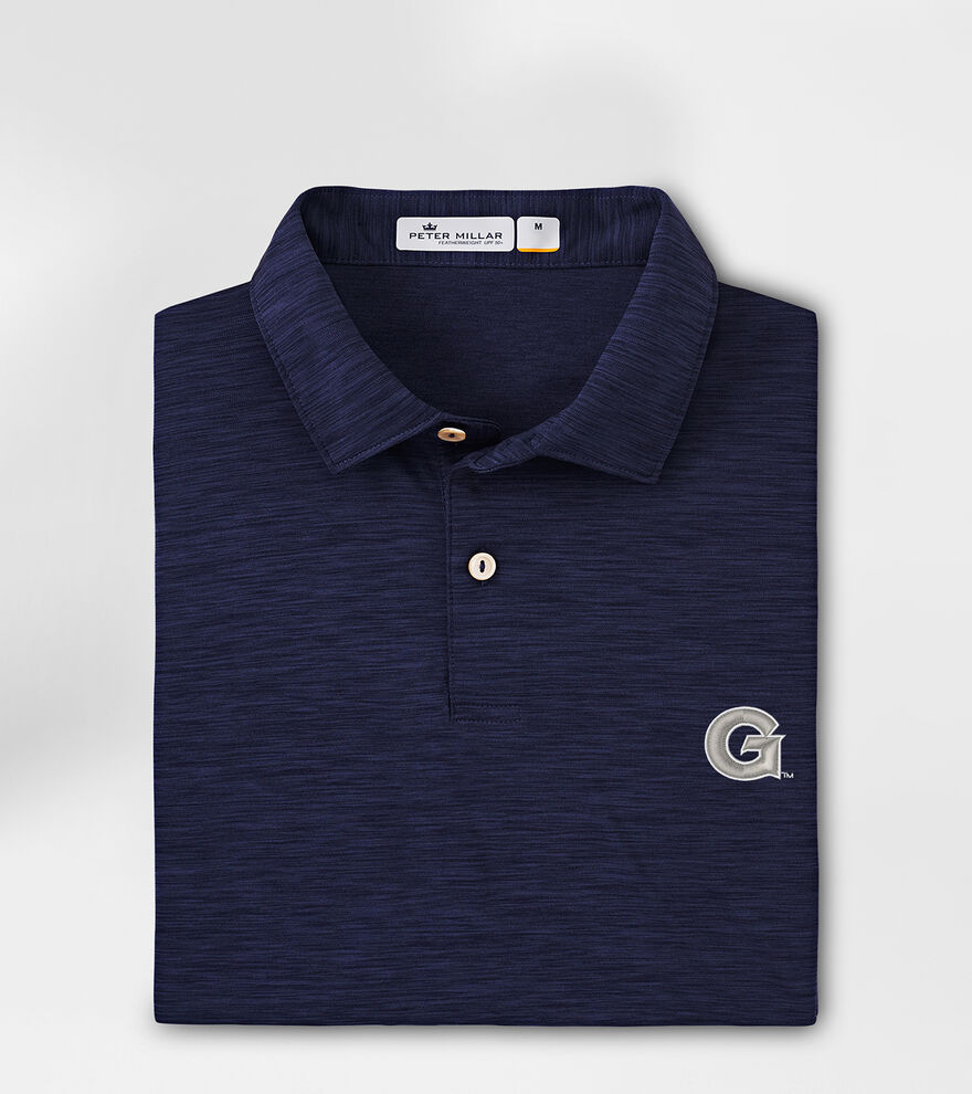 Georgetown Featherweight Melange Polo image number 1