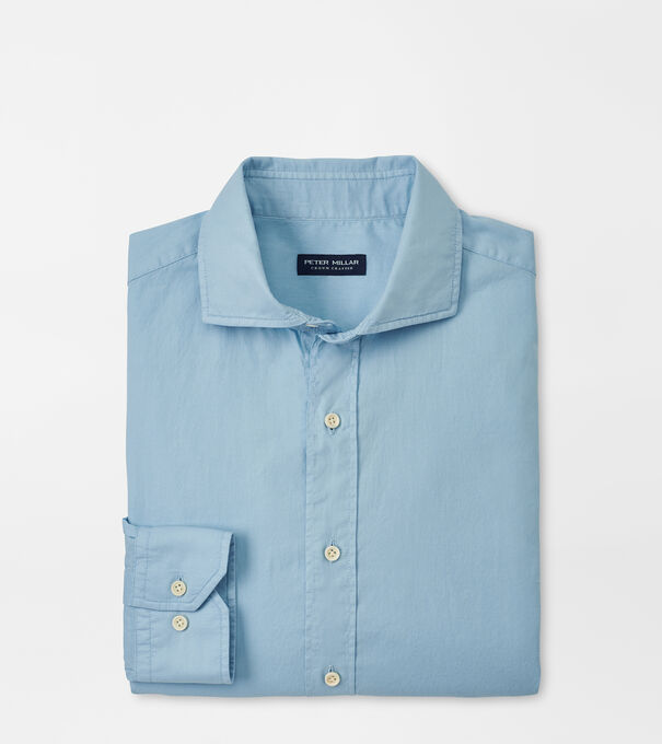Sojourn Garment-Dyed Cotton Sport Shirt