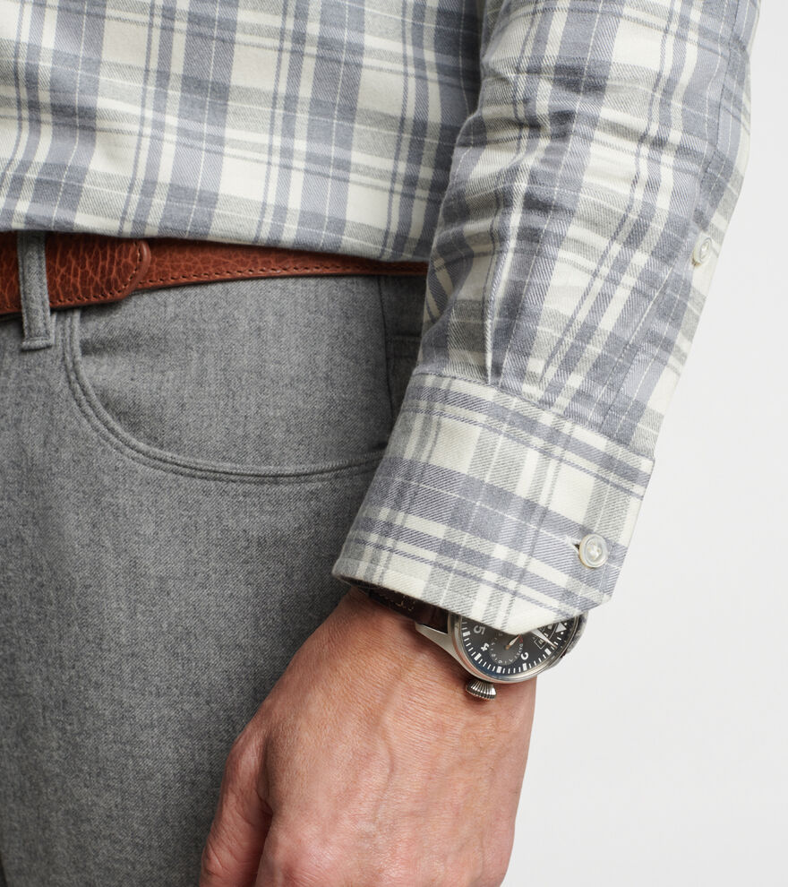 Calcolo Italian Flannel Sport Shirt image number 4