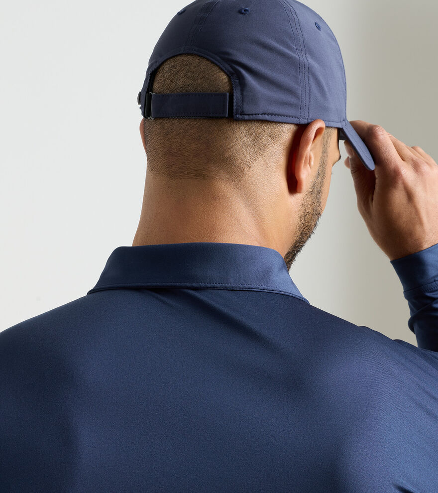 Solid Stretch Jersey Long Sleeve Polo image number 4