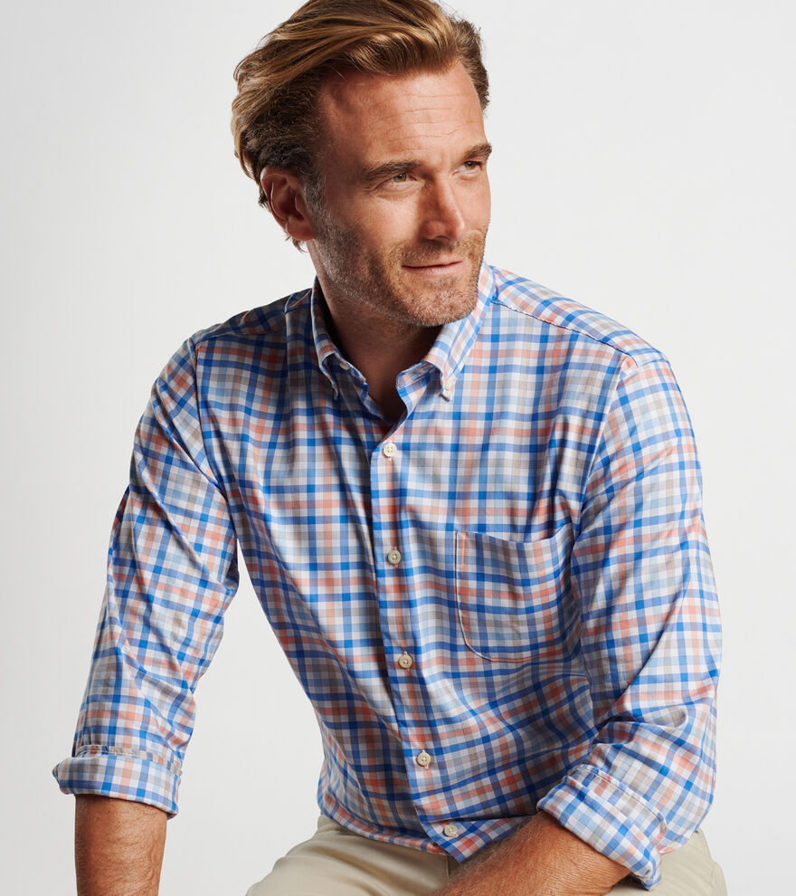 Orin CottonStretch Sport Shirt Men's Sport Shirts Peter Millar