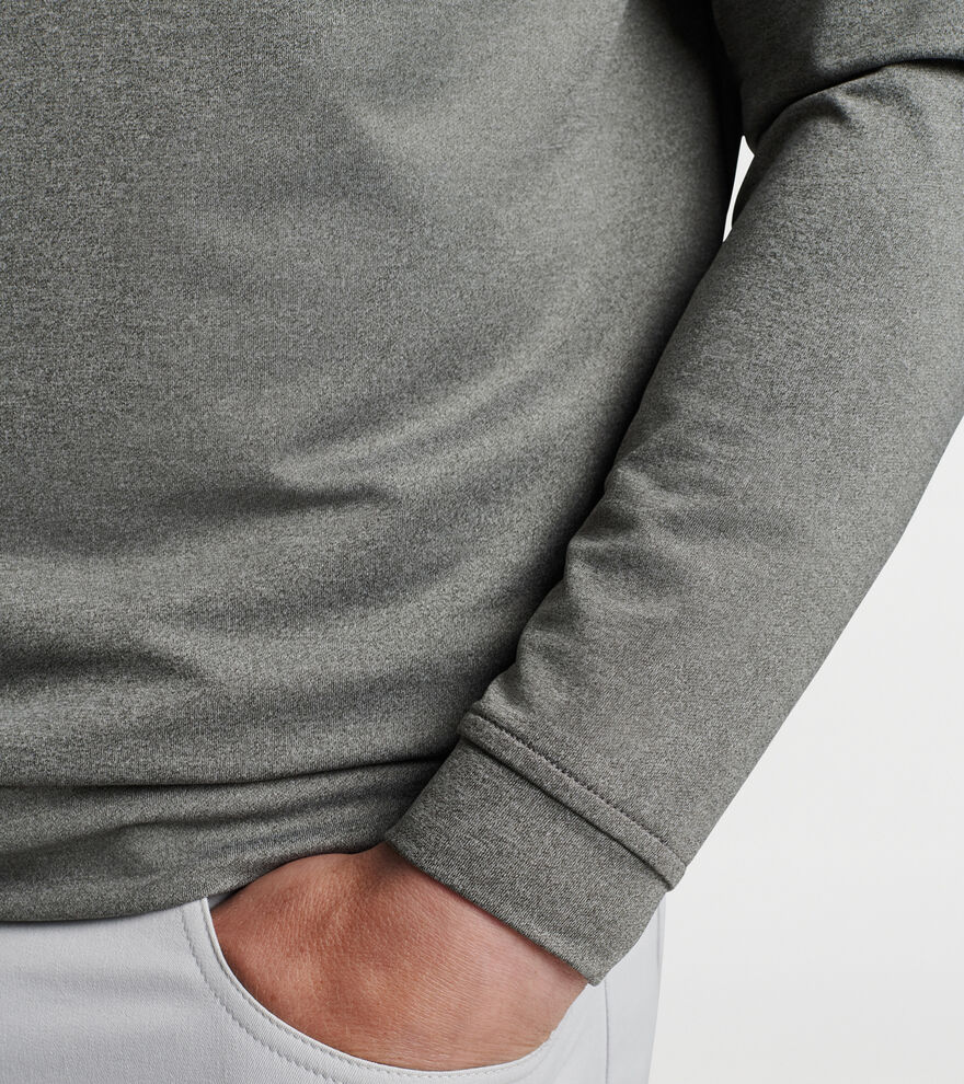 Perth Mélange Performance Quarter-Zip image number 4