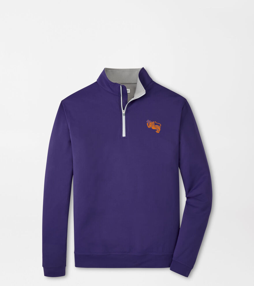 Clemson Vault Perth Performance Quarter-Zip image number 1
