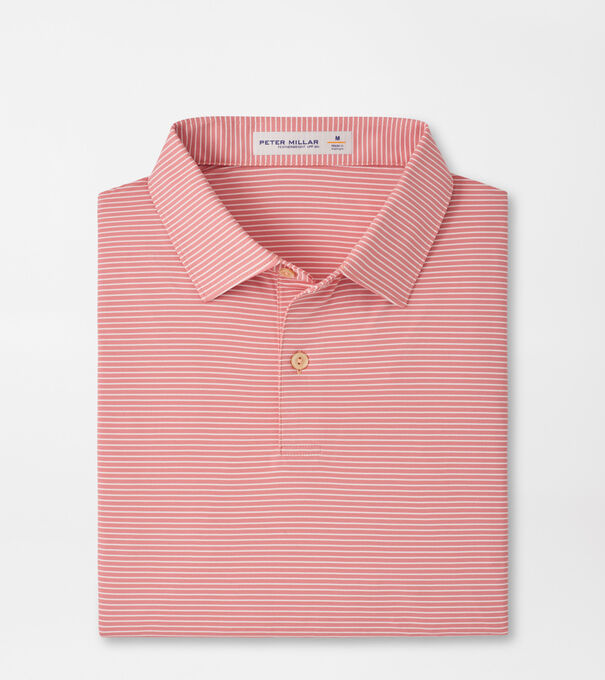 Featherweight Stripe Performance Polo