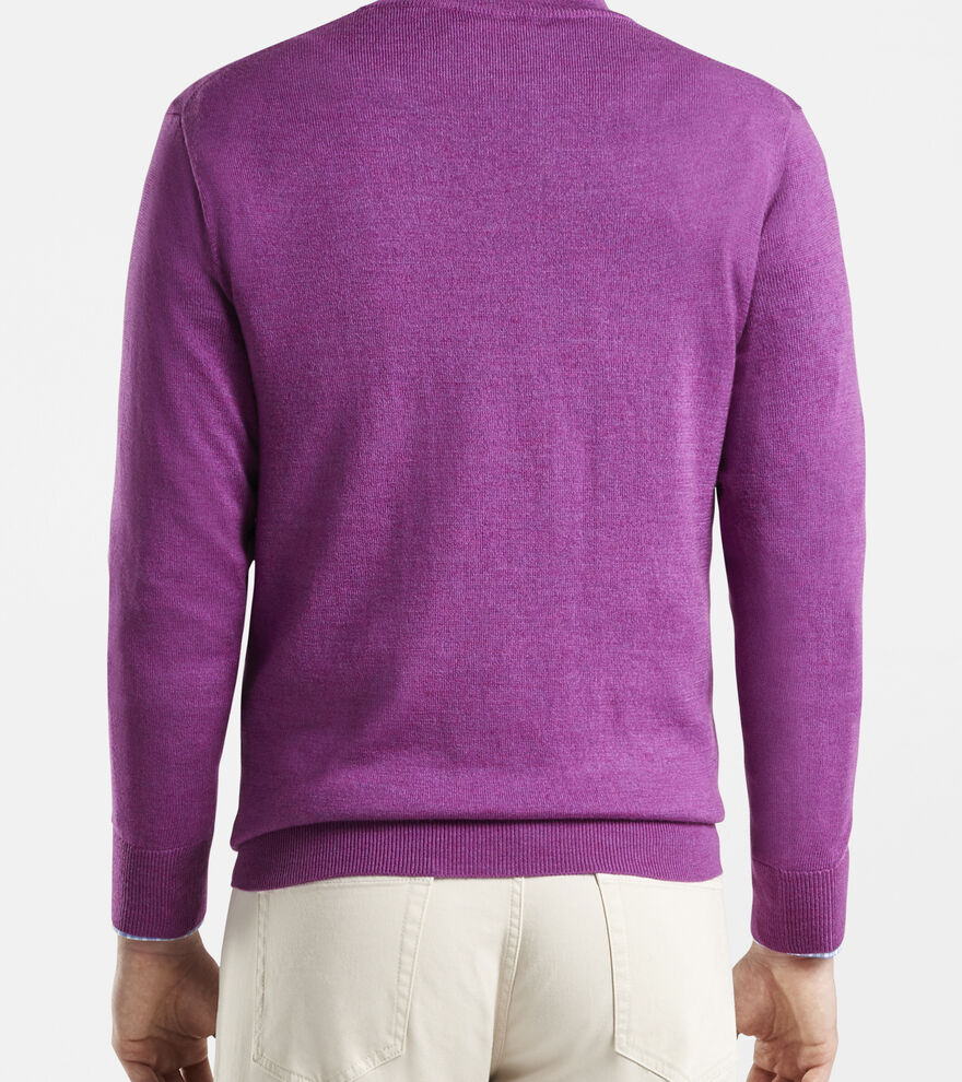 Crown Soft Merino-Silk Quarter-Zip image number 3