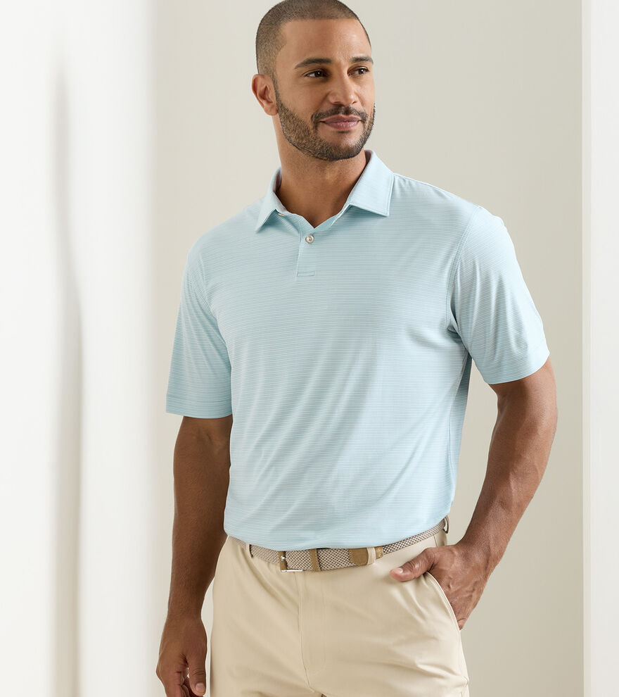 Featherweight Trading Stripe Performance Polo image number 2