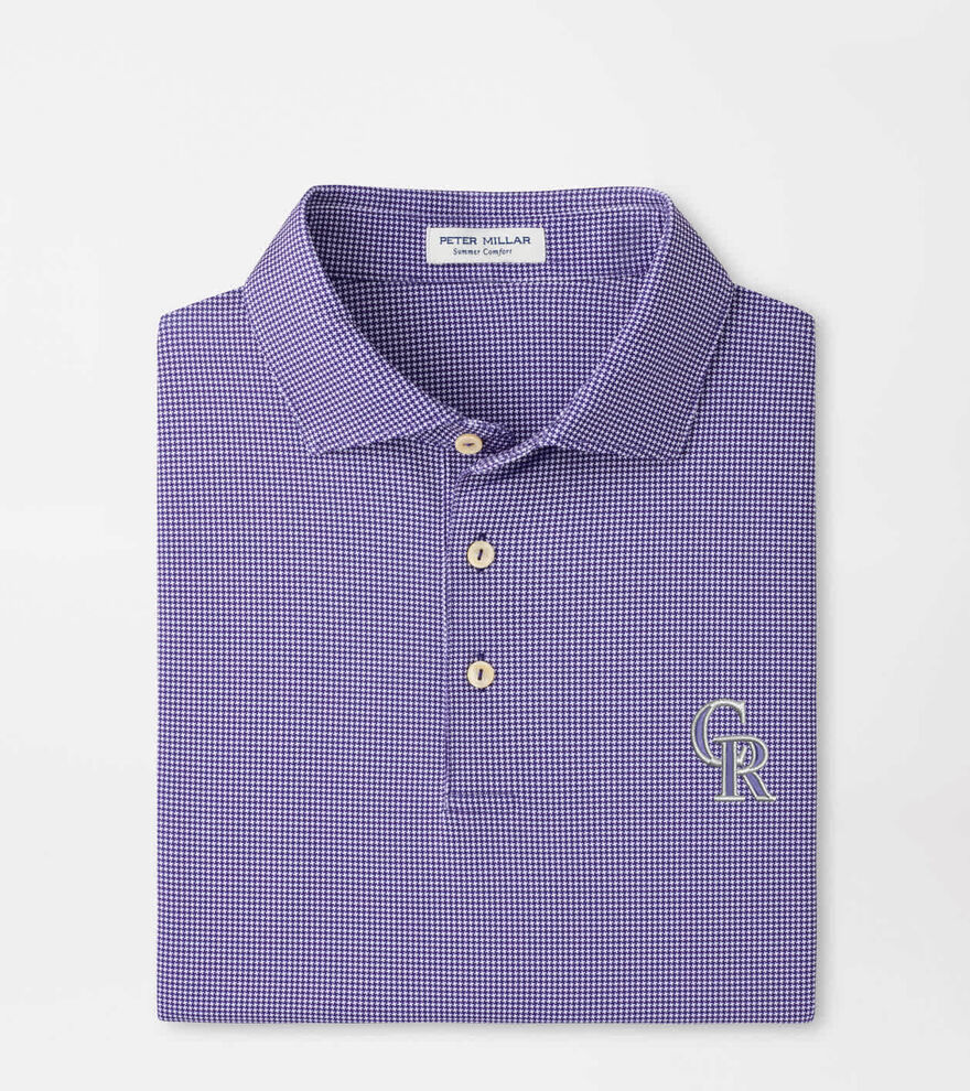 Colorado Rockies Border Performance Jersey Polo