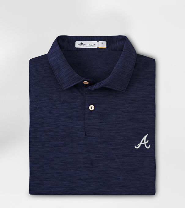 Atlanta Braves Featherweight Melange Polo
