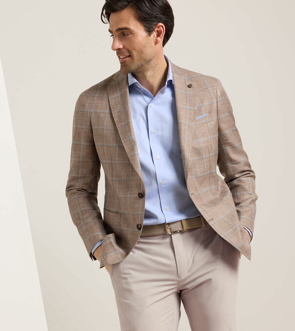 Bowen Windowpane Soft Jacket