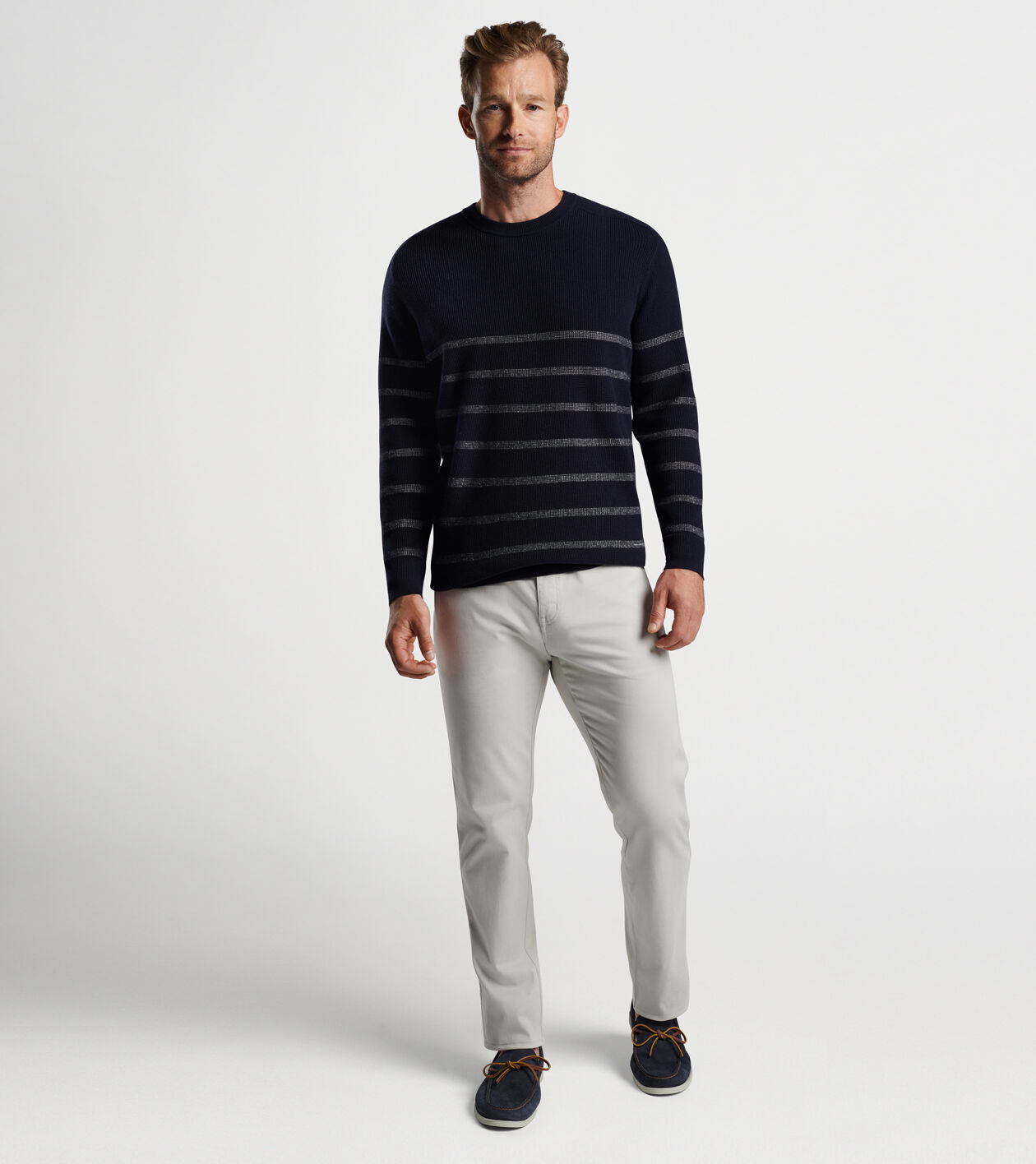 Sampson Striped Crewneck Sweater