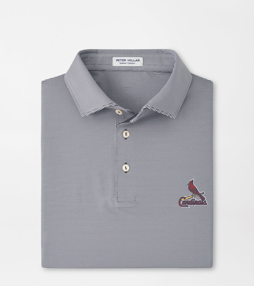 Cooperstown St. Louis Cardinals Jubilee Performance Jersey Polo image number 1