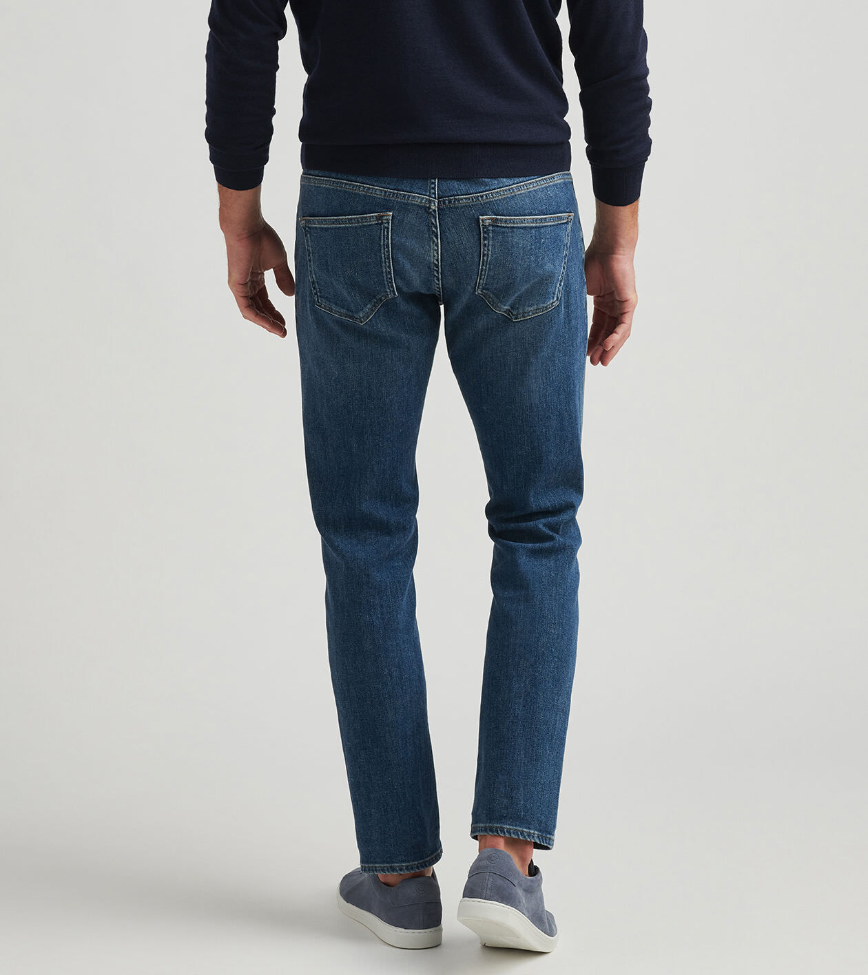 【BAON】Heut Vintage Washed Denim Pants GUESS USA / Gusa Vintage Washed Denim Pant - Road Sign