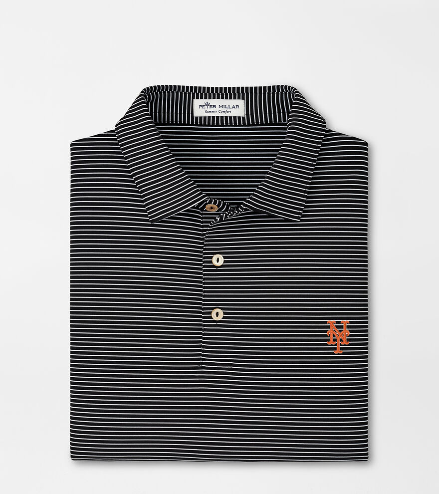 New York Mets Marlin Performance Jersey Polo image number 1