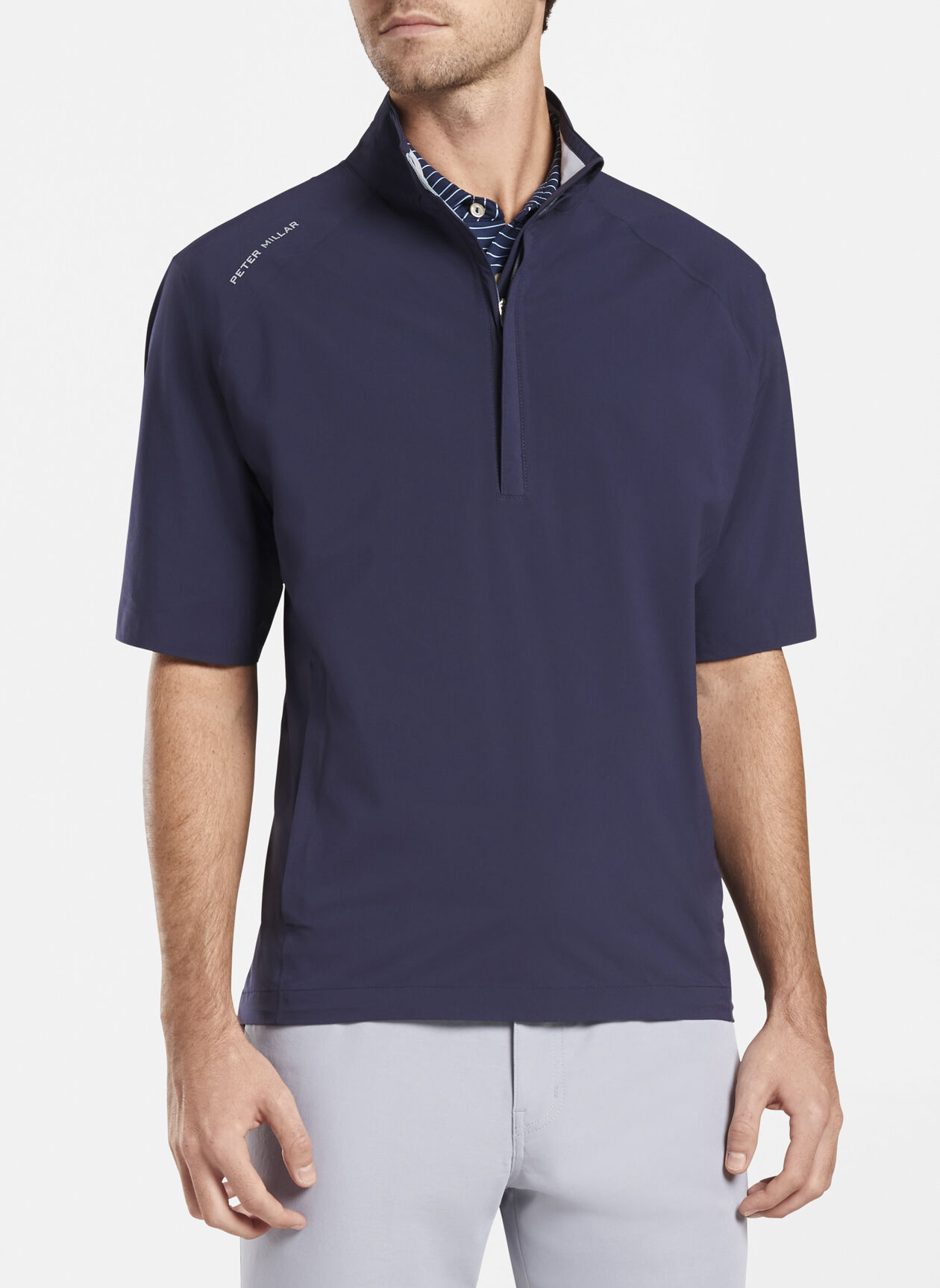 Hyperlight Shield Short-Sleeve Half-Zip | Peter Millar Hyperlight Shield Short-Sleeve Half-Zip | Peter Millar