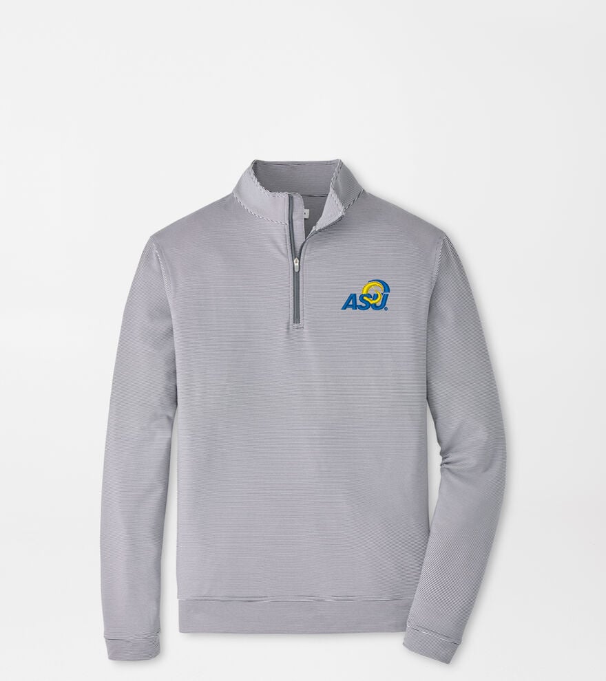 Angelo State University Perth Sugar Stripe Performance Quarter-Zip image number 1