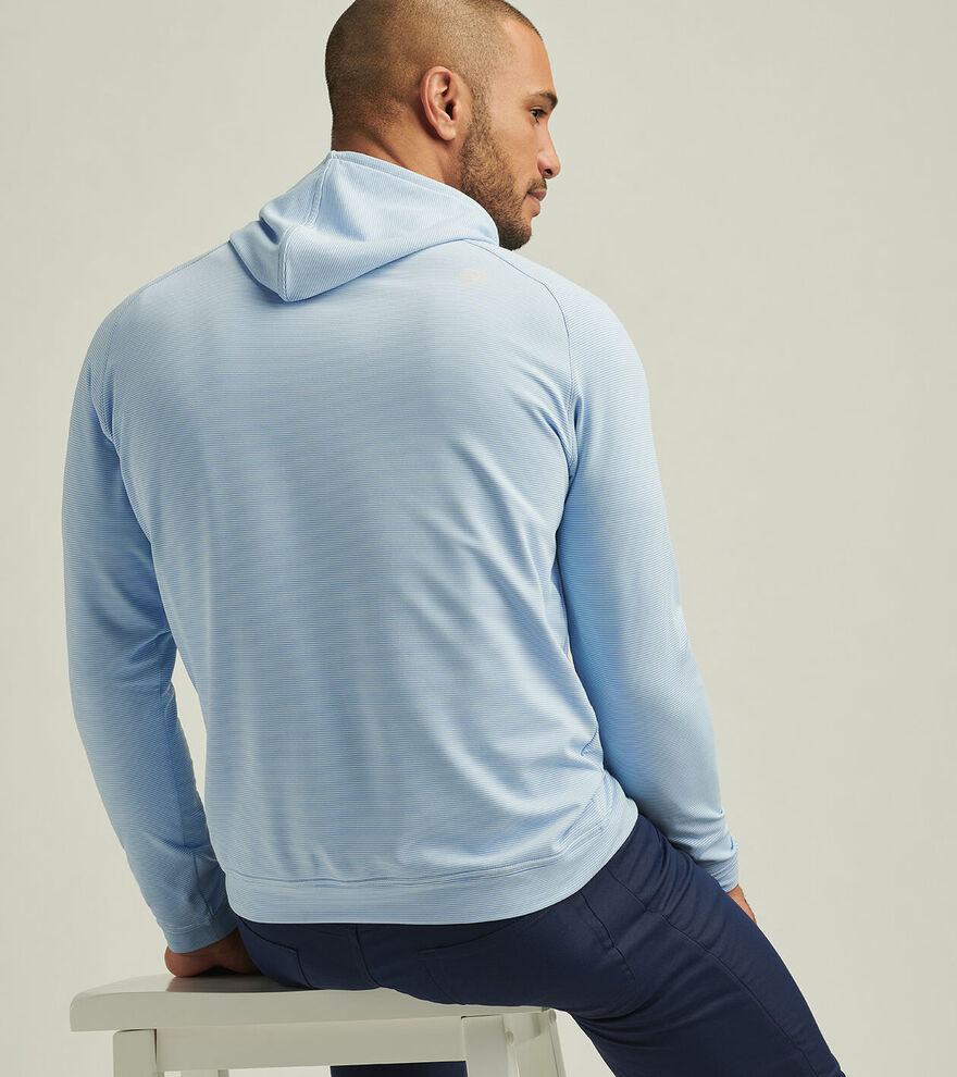 Pine Sugar Stripe Performance Hoodie