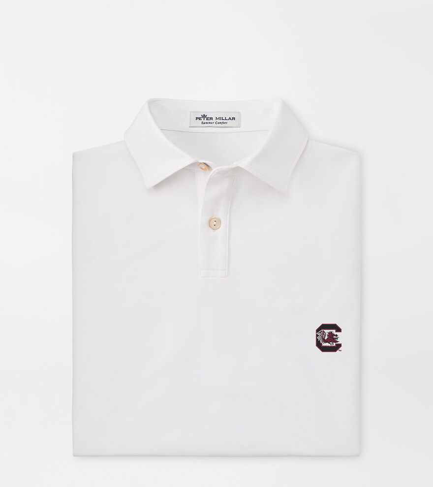 South Carolina Youth Solid Performance Jersey Polo image number 1