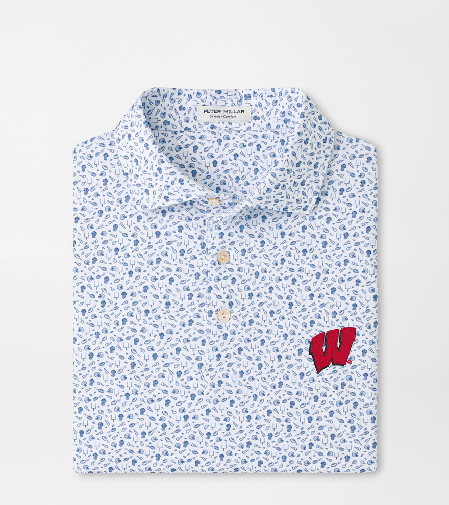 Wisconsin Kick Off Performance Jersey Polo image number 1