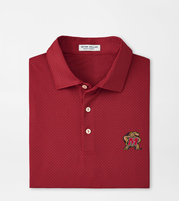 Maryland Terrapins Tesseract Performance Jersey Polo