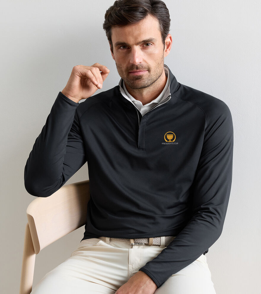 16th Presidents Cup Stealth Performance Quarter-Zip image number 1