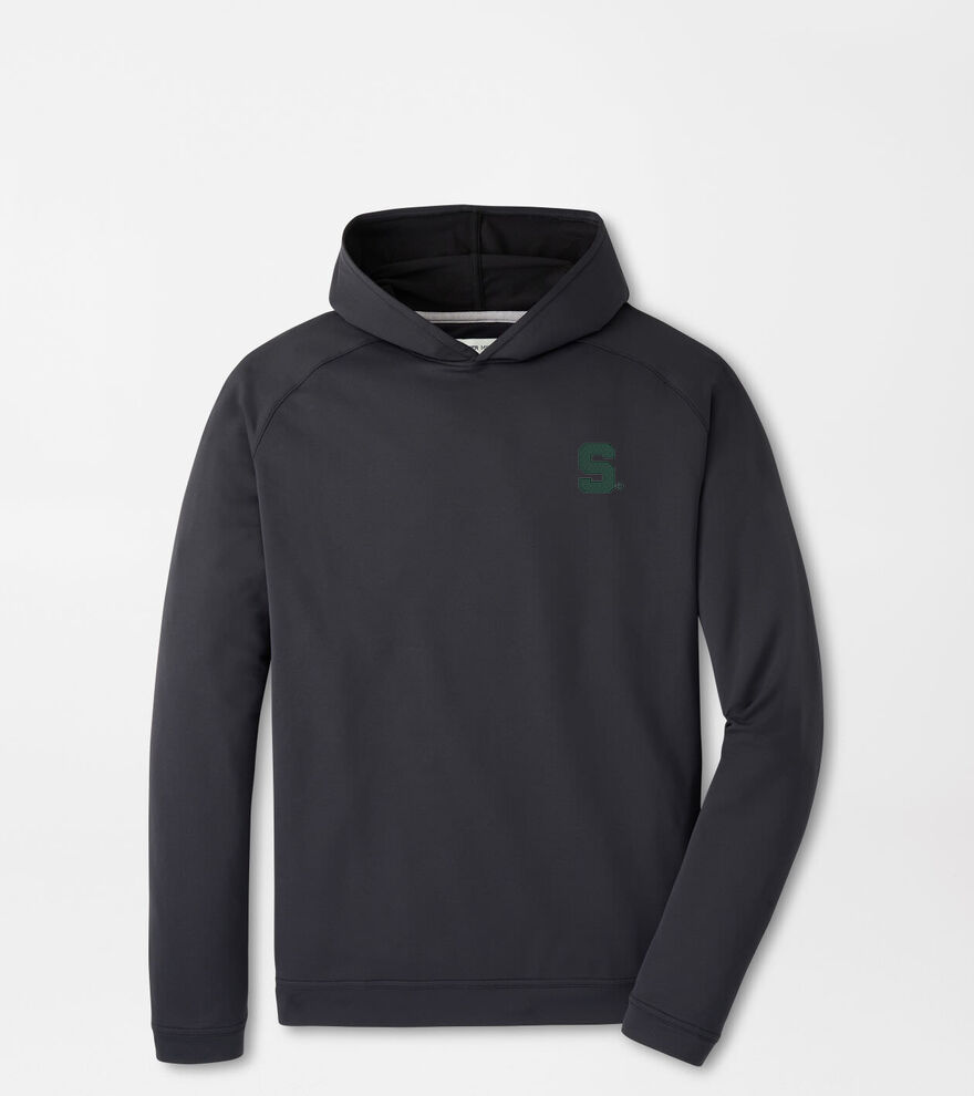 Michigan State Pine Performance Hoodie image number 1