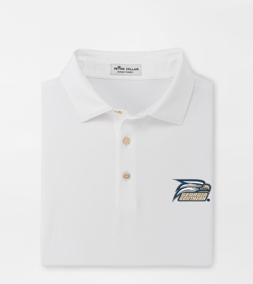 Georgia Southern Solid Performance Jersey Polo (Sean Self Collar) image number 1