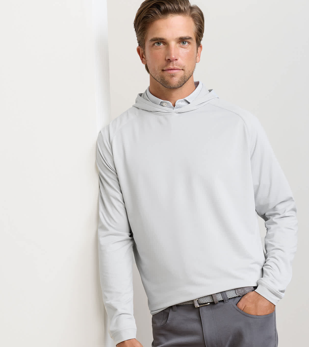 Pine Performance Hoodie | Men's Hoodies | Peter Millar