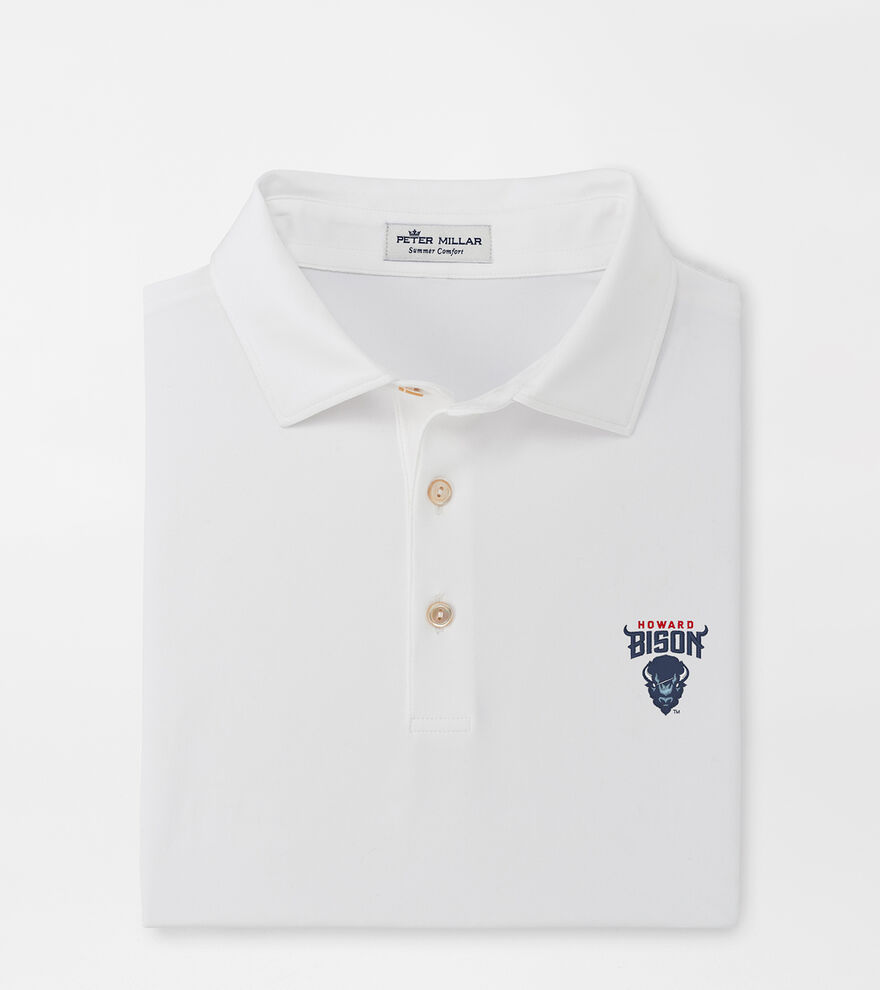 Howard University Performance Polo image number 1