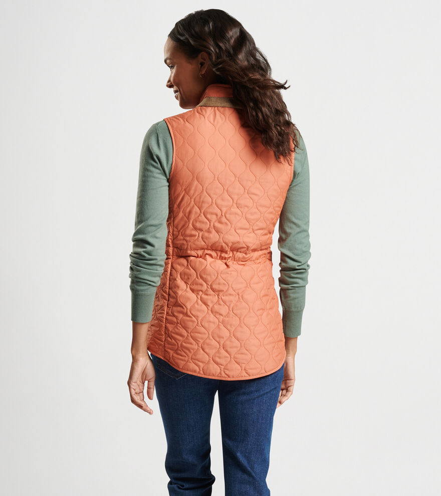 Addison Quilted Travel Vest image number 3
