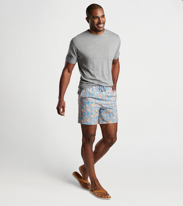 Tiki Time Swim Trunk