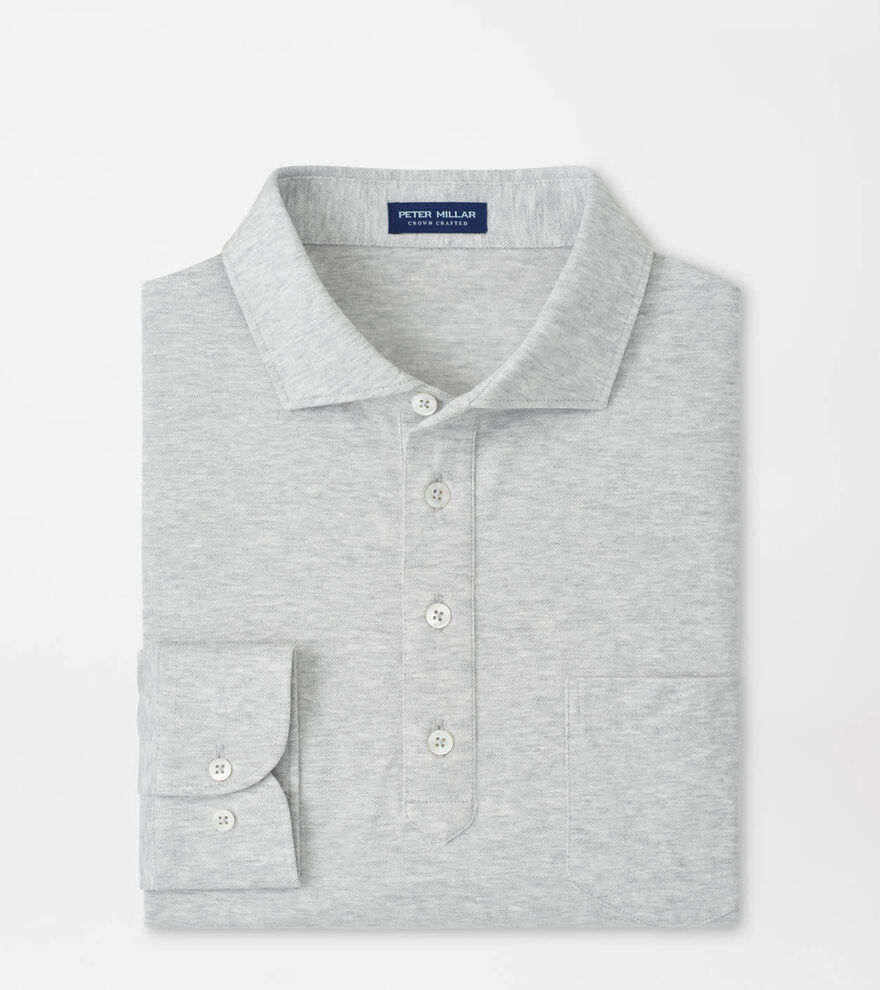 Landon Long-Sleeve Polo