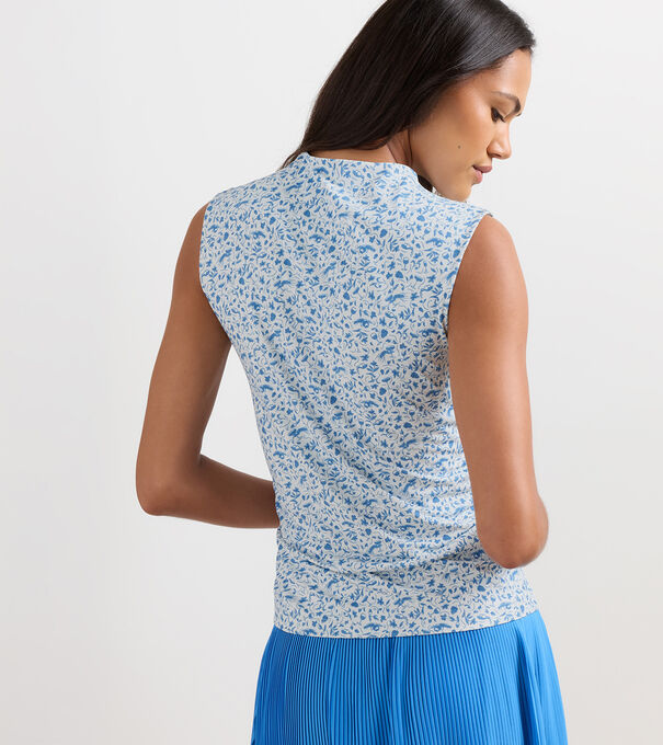 Rachel Vino Flora Ruched Sleeveless Top - Alternate Image 1