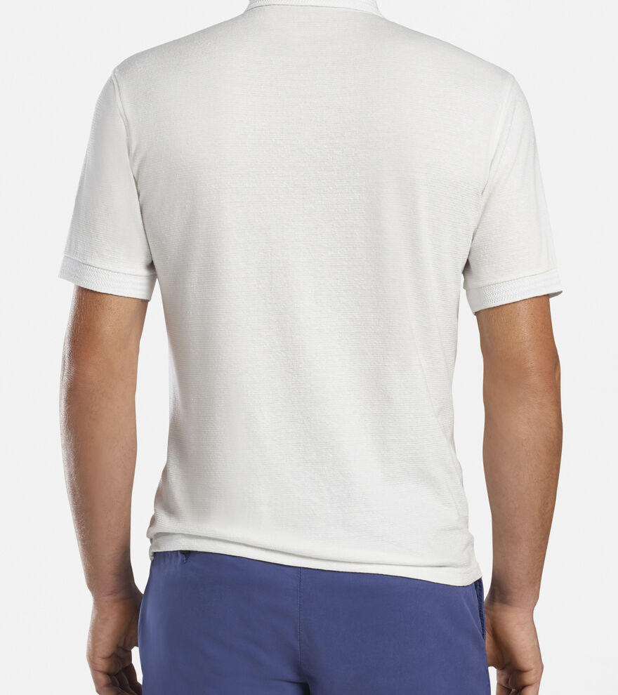 Villa Linen-Blend Polo image number 3