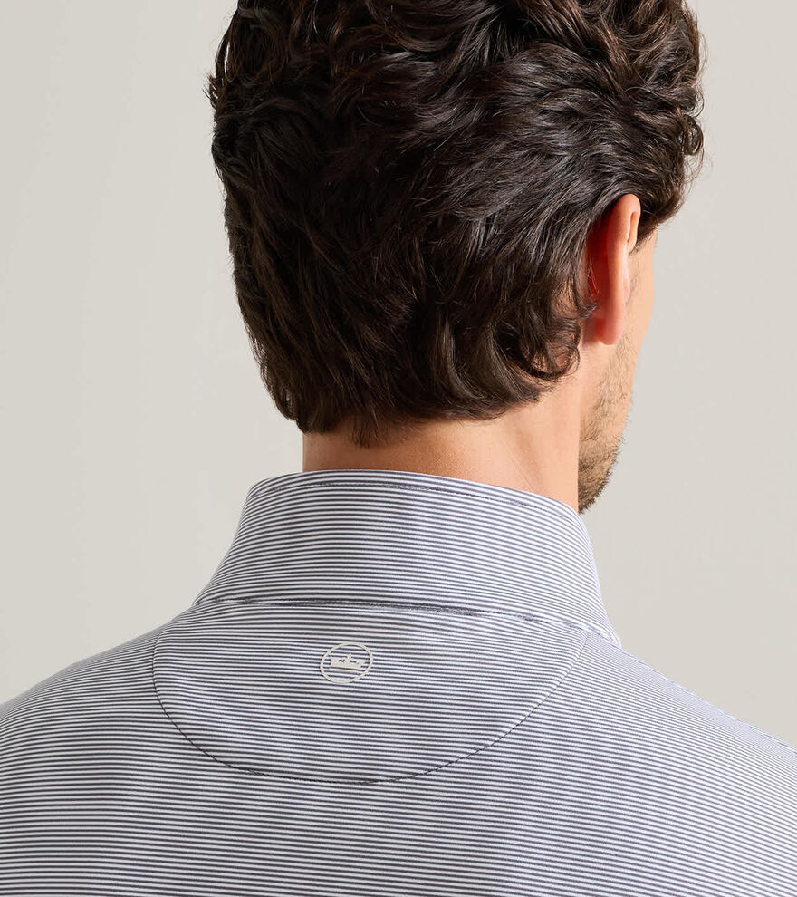 Perth Sugar Stripe Performance Quarter-Zip image number 4