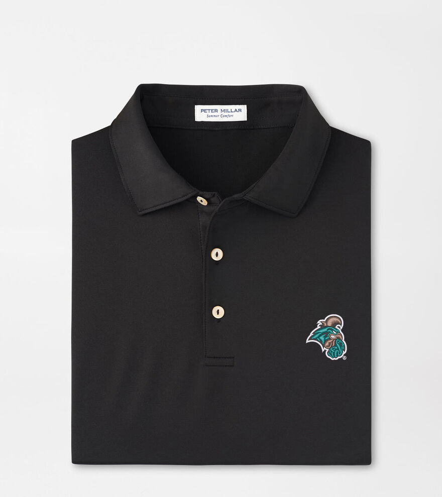 Coastal Carolina Solid Performance Jersey Polo image number 1