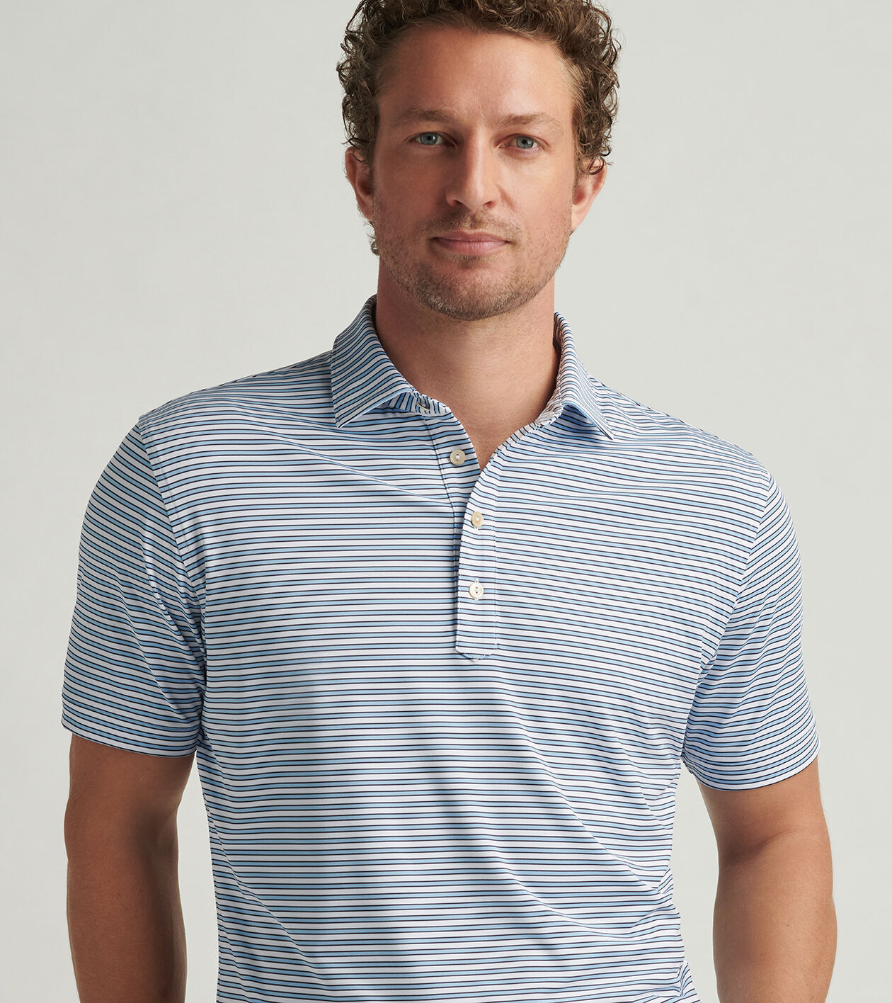Lane Performance Jersey Polo | Men's Polos | Peter Millar