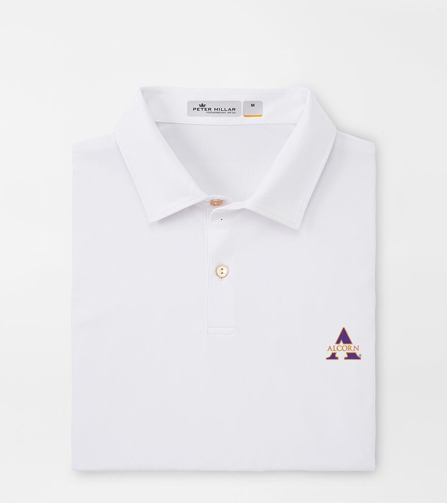 Alcorn State Featherweight Melange Polo image number 1