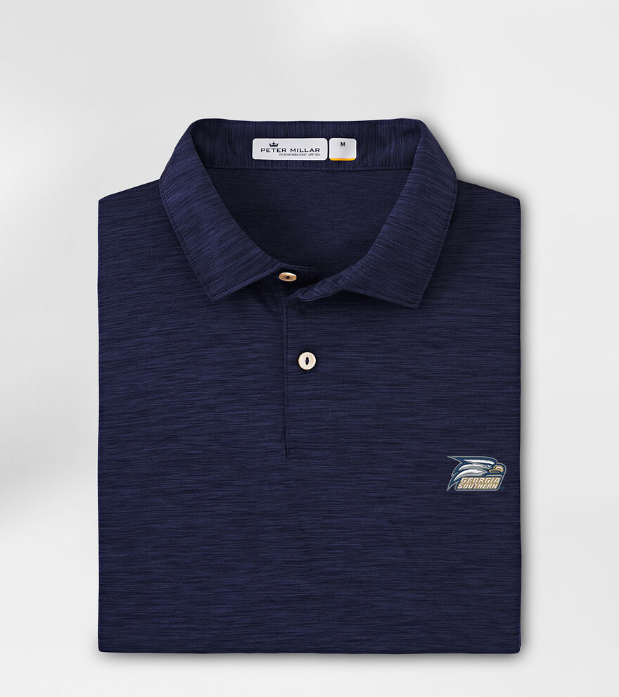 Georgia Southern Featherweight Performance Mélange Polo image number 1