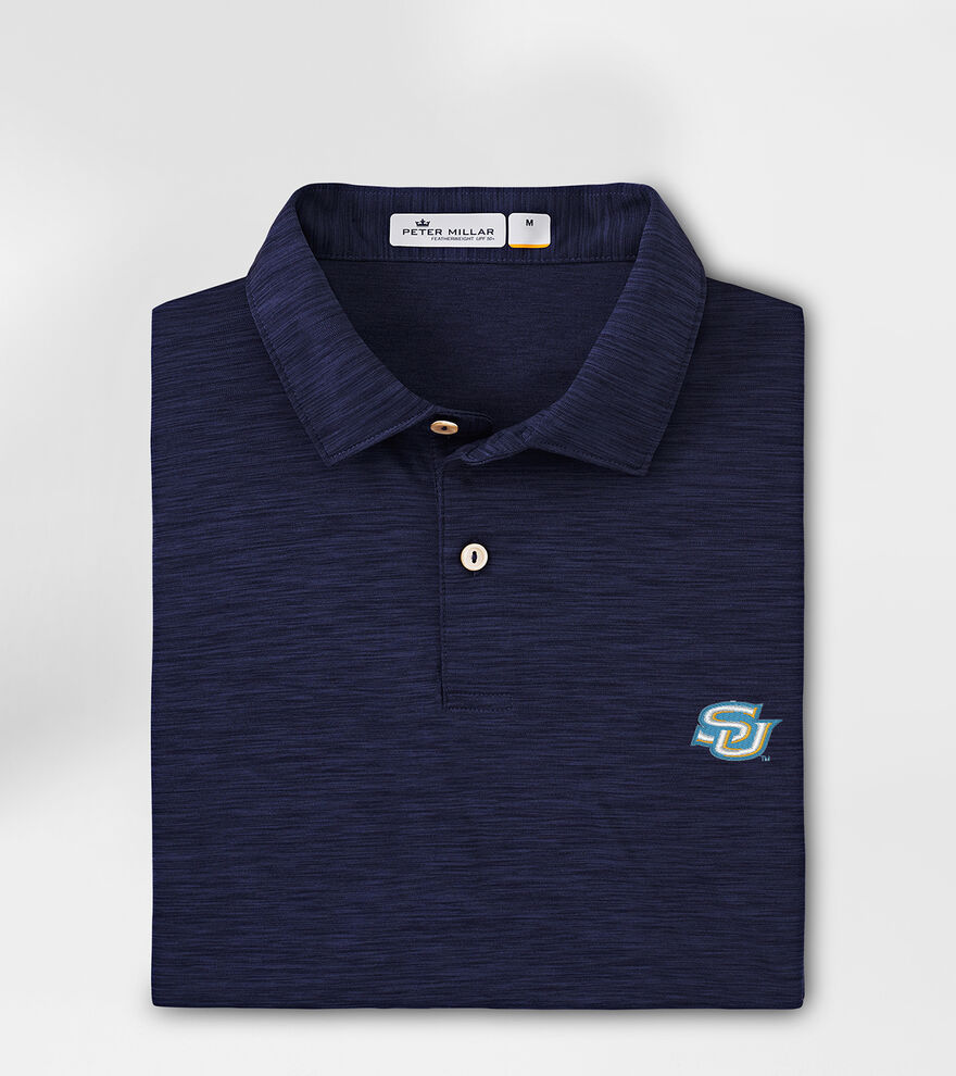 Southern University Featherweight Melange Polo image number 1