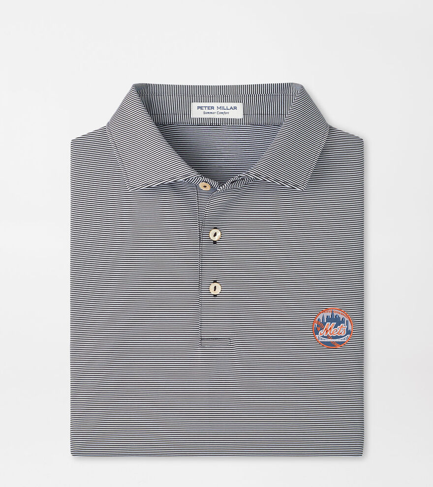Cooperstown New York Mets Jubilee Performance Jersey Polo image number 1