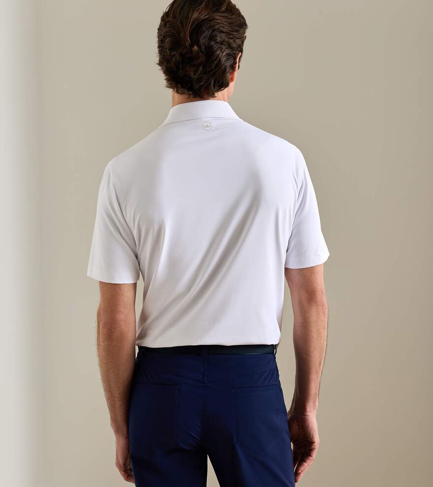 Solid Performance Jersey Polo - Alternate Image 2